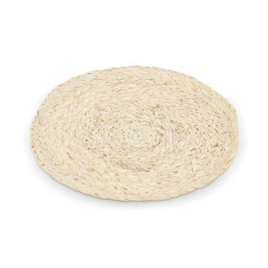 Bora Natural Seagrass Circle Placemat