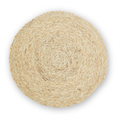 Bora Natural Seagrass Circle Placemat