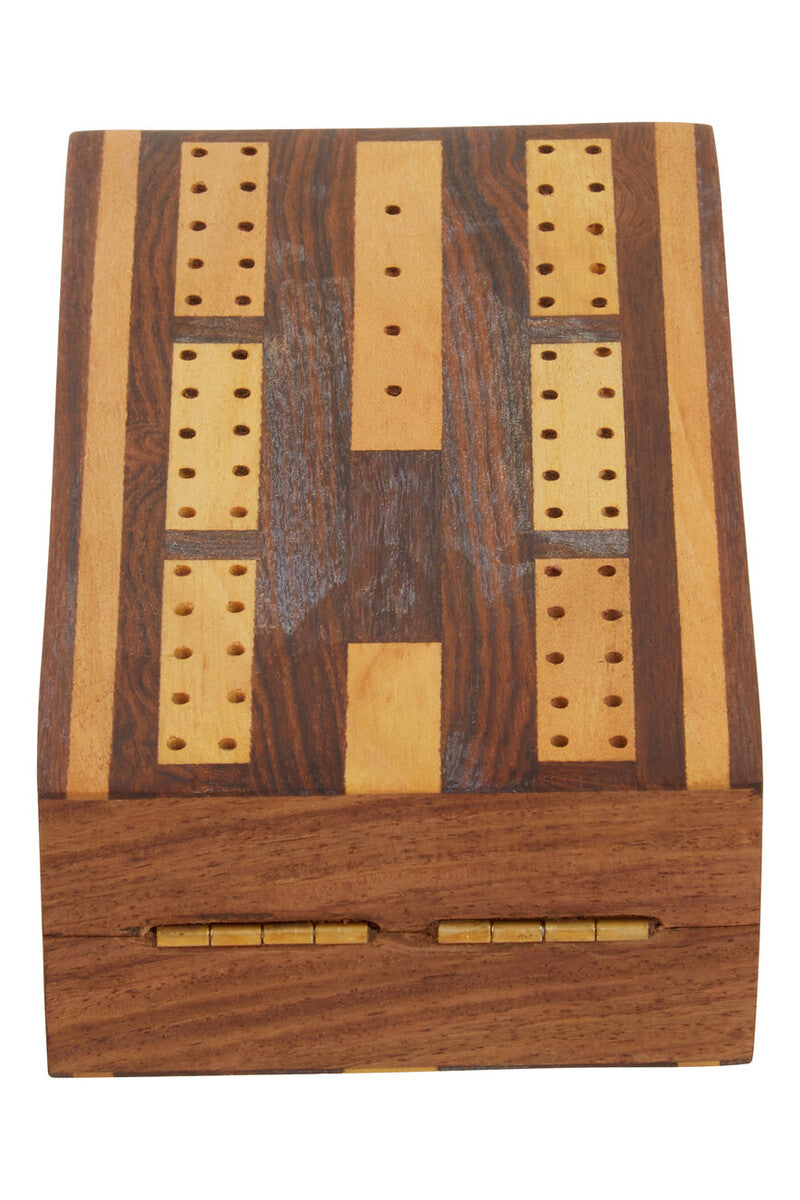 Churchill Games Sheesham Wood Cribbage Set - Image 7