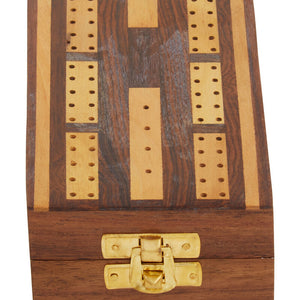 Sheesham Wood Cribbage Set | Churchill Games