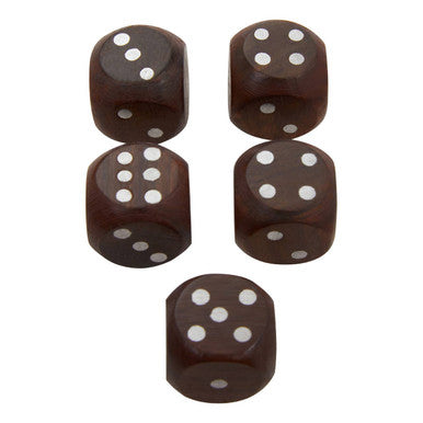 Churchill Games Set With Dominoes Dice and Playing Cards - Image 6