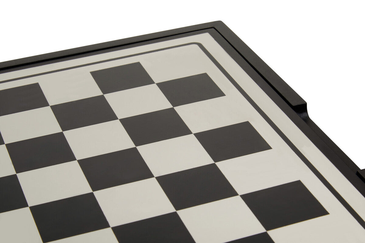 Churchill Games Black And Silver Chess Set