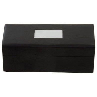 Churchill Black Leather Effect Telescope with Box - Image 6