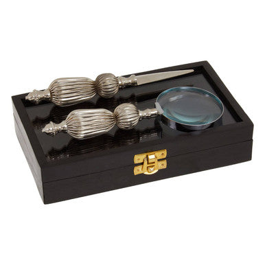 Churchill Magnifying Glass And Letter Opener With Box - Image 6