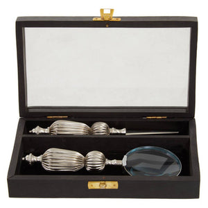 Magnifying Glass and Letter Opener with Box | Churchill