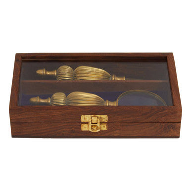 Churchill Gold Finish Magnifying Glass And Letter Opener - Image 5