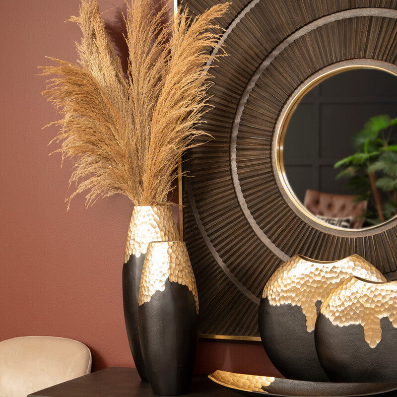 Daito Small Black and Gold Vase