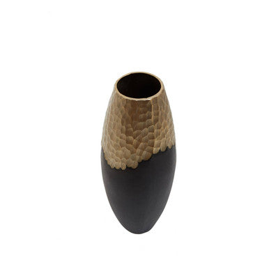 Daito Large Black and Gold Vase