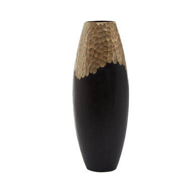 Daito Large Black and Gold Vase