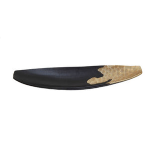 Black and Gold Boat Dish | Daito