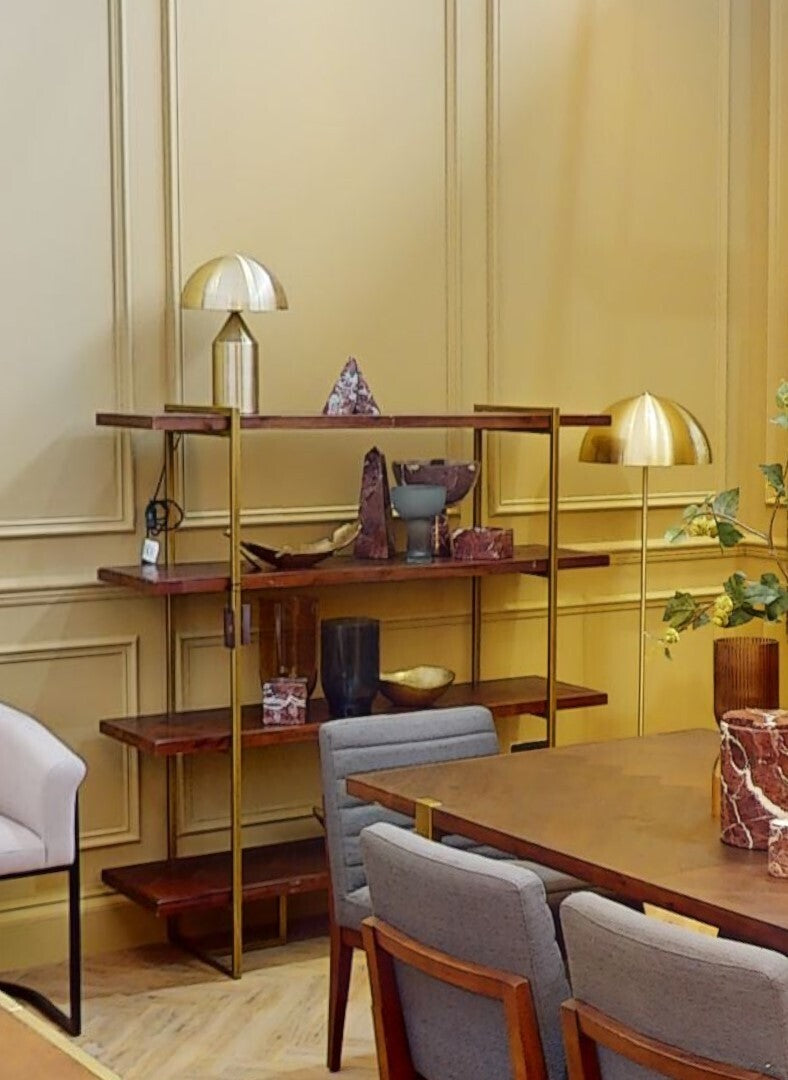 Prato Gold Finish Curved Leaf Dish - Image 6