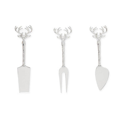 Stag 3Pc Cheese Knife Set
