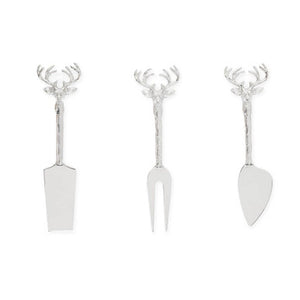 Stag 3Pc Cheese Knife Set