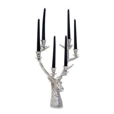 Stag Candelabra 6 Candles