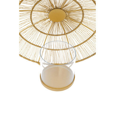Enzo Gold Wire Wall Sconce