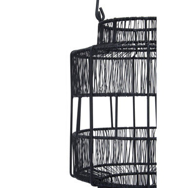 Enzo Small Black Wire Lantern