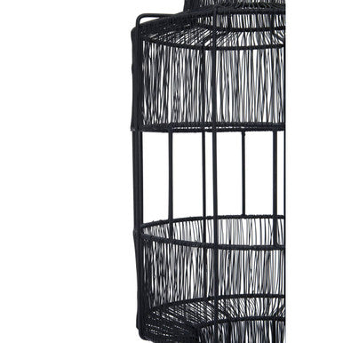 Enzo Large Black Wire Lantern