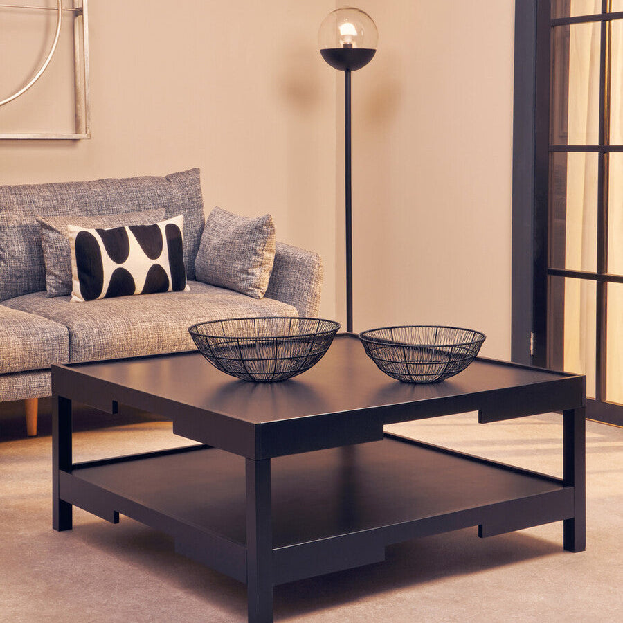 Enzo Set Of Two Black Wire Bowls - Image 2