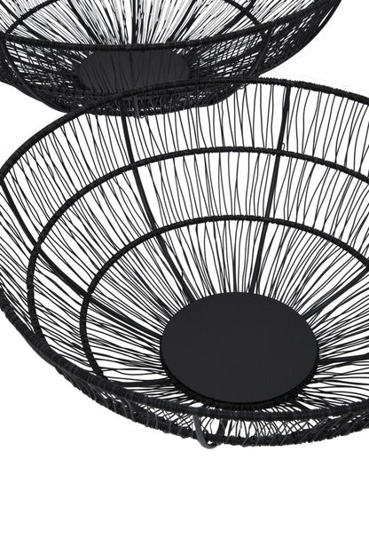 Enzo Set Of Two Black Wire Bowls - Image 5