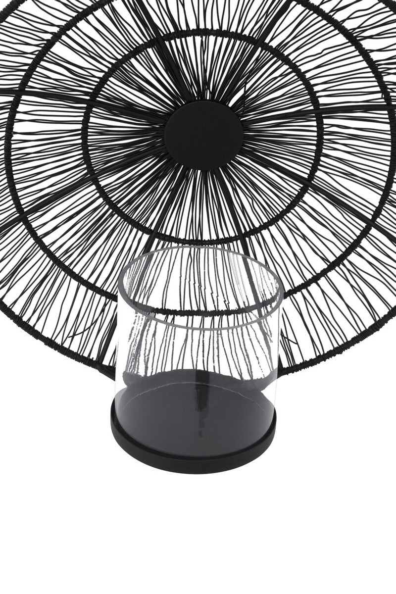 Enzo Black Wire Wall Sconce