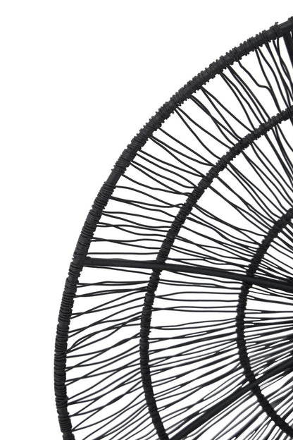 Enzo Black Wire Wall Sconce