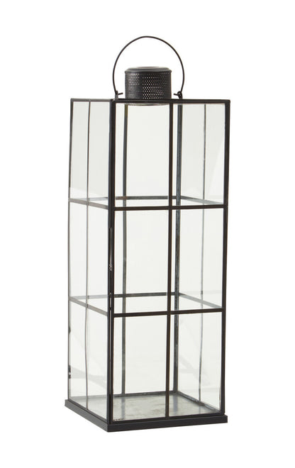 Preston Antique Black Finish Small Lantern