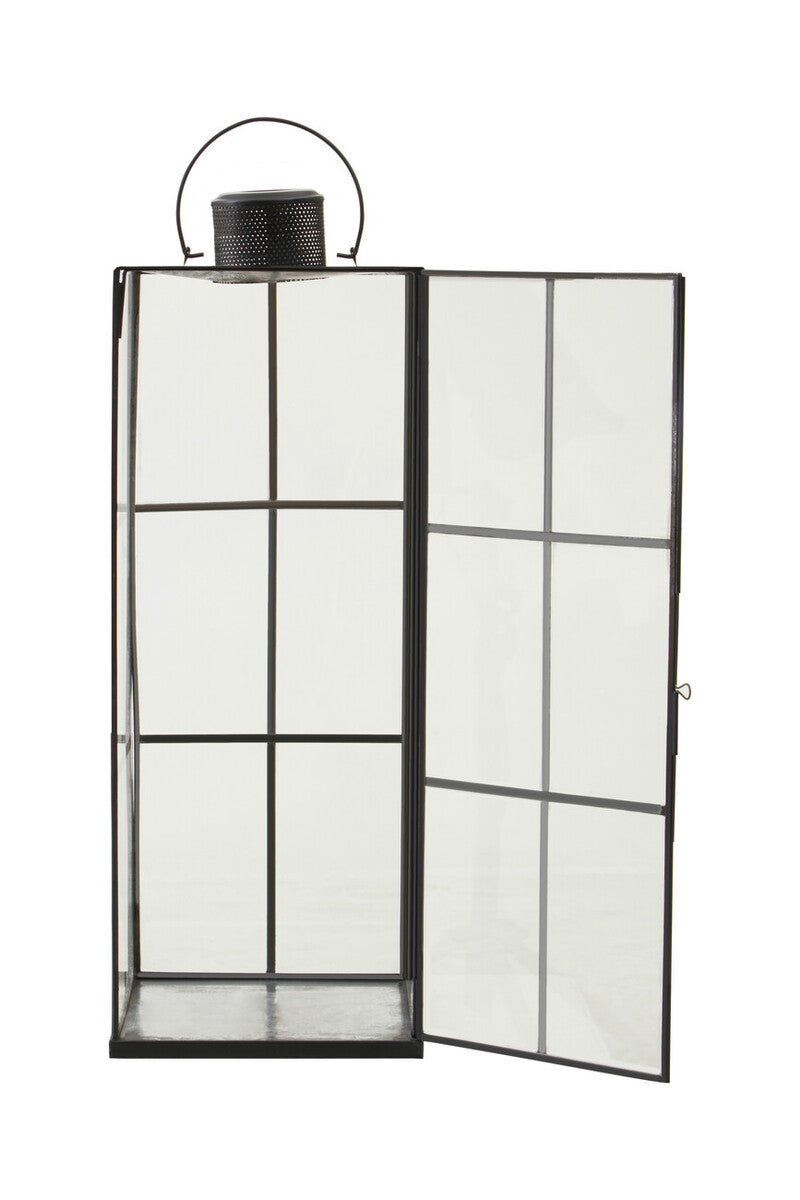 Preston Antique Black Finish Small Lantern