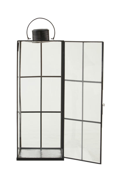 Preston Antique Black Finish Small Lantern