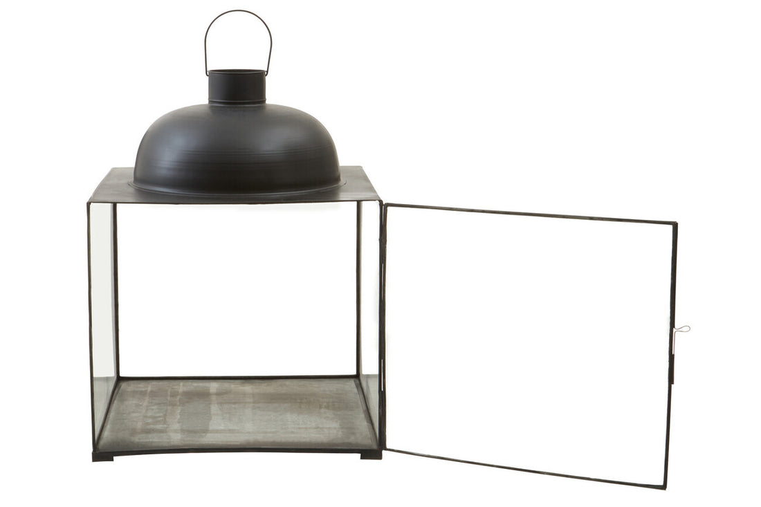 Preston Large Black Square Lantern - Image 4
