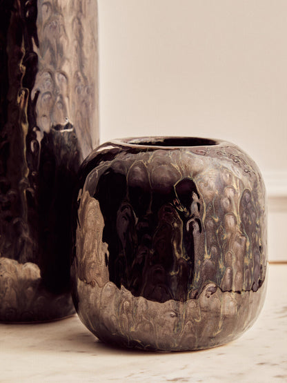 Silas Dark Blue Planter