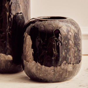 Silas Dark Blue Planter