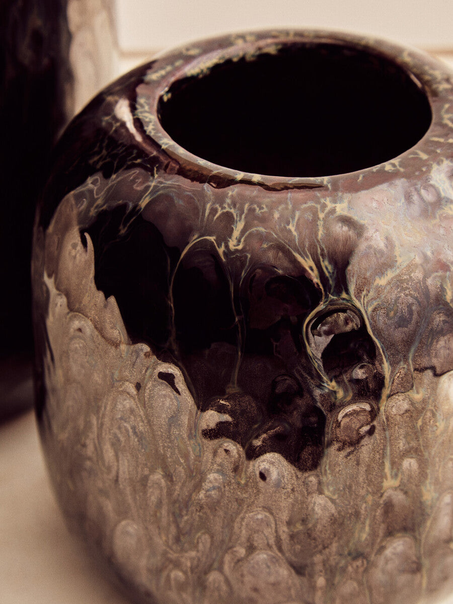 Silas Dark Blue Planter