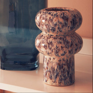 Shai Small Speckled Beige Vase
