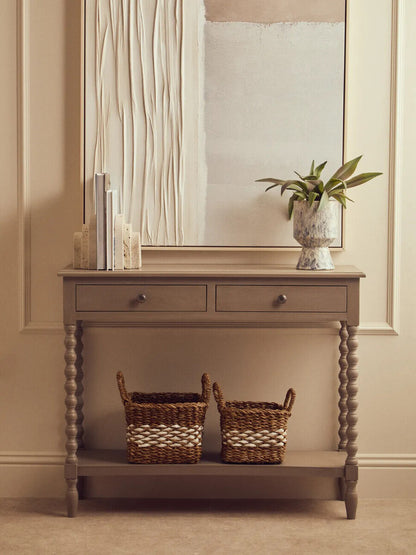 Shai Small Beige Speckled Planter