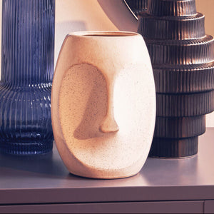Viso Small Face Design Vase