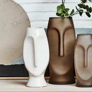 Viso Large Face Design Vase