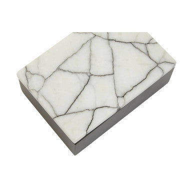 Marmara Small Marble Trinket Box
