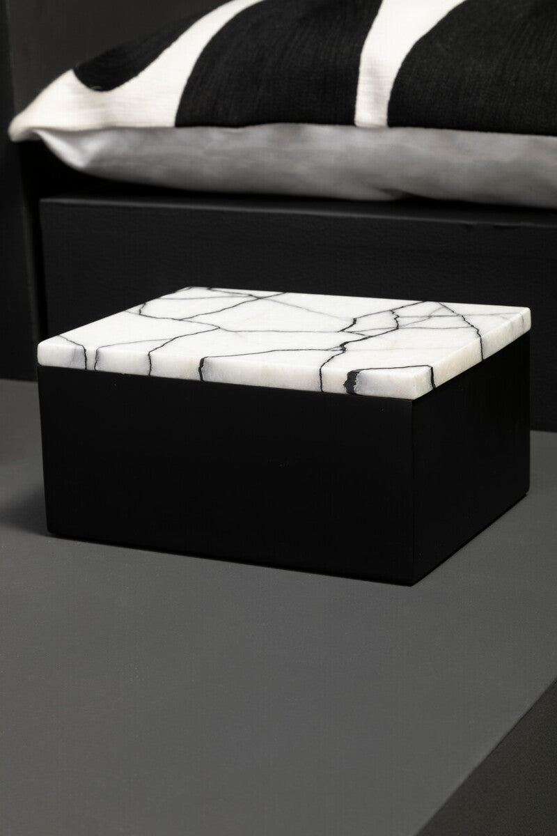 Marmara Large Marble Trinket Box