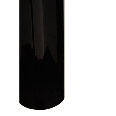 Carrie Medium Black Crystal Candle Holder