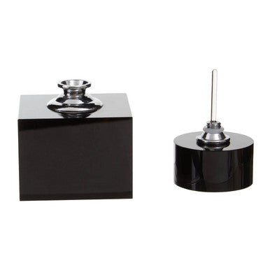 Carrie Small Black Crystal Bottle