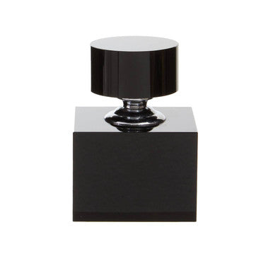 Carrie Small Black Crystal Bottle