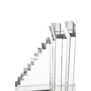Carrie Set Of 2 Crystal Bookends