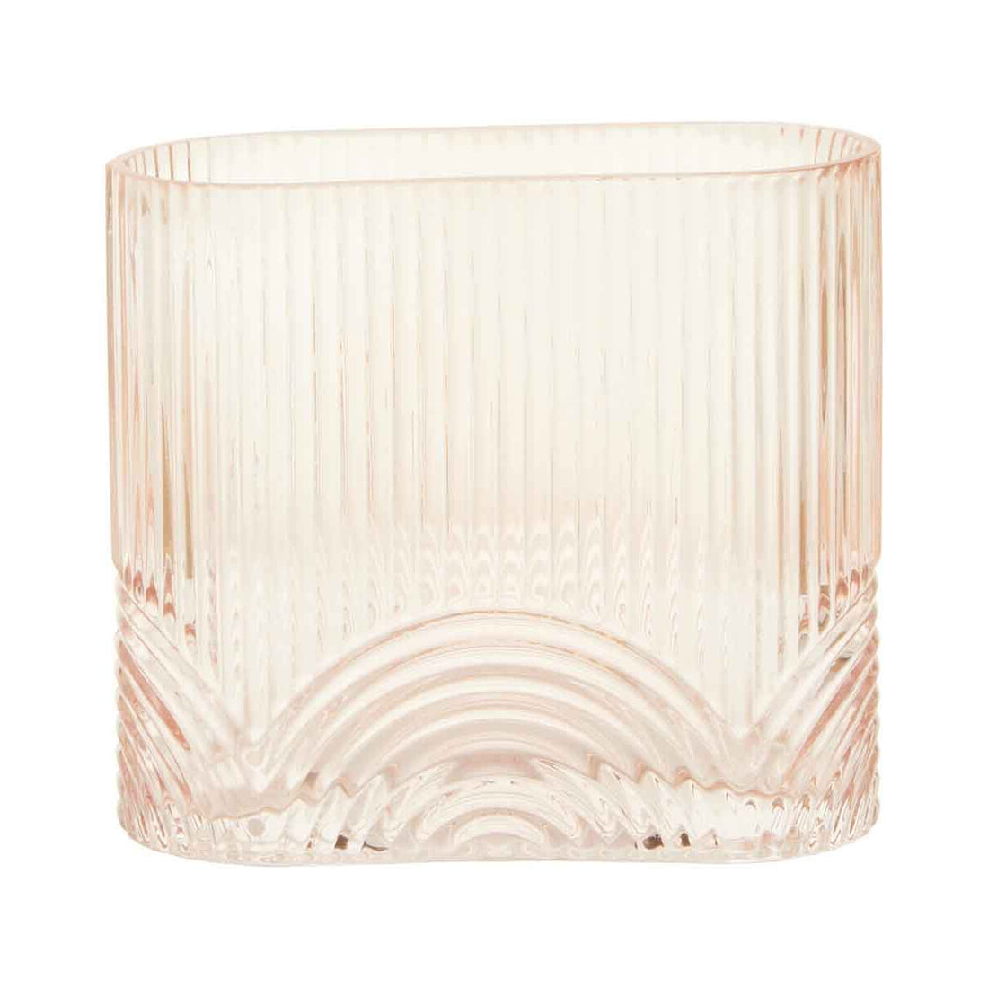 Bardi Small Pink Glass Vase