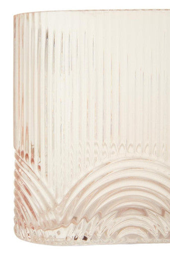 Bardi Small Pink Glass Vase - Image 9