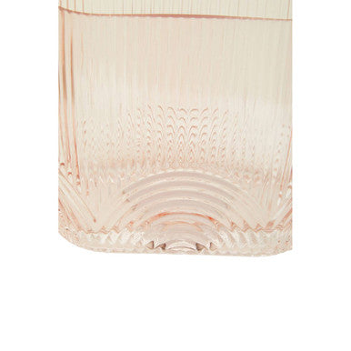 Bardi Large Pink Glass Vase - Image 9