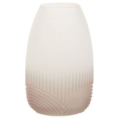 Blyth Small Grey Glass Vase