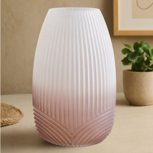 Large Grey Glass Vase | Blyth