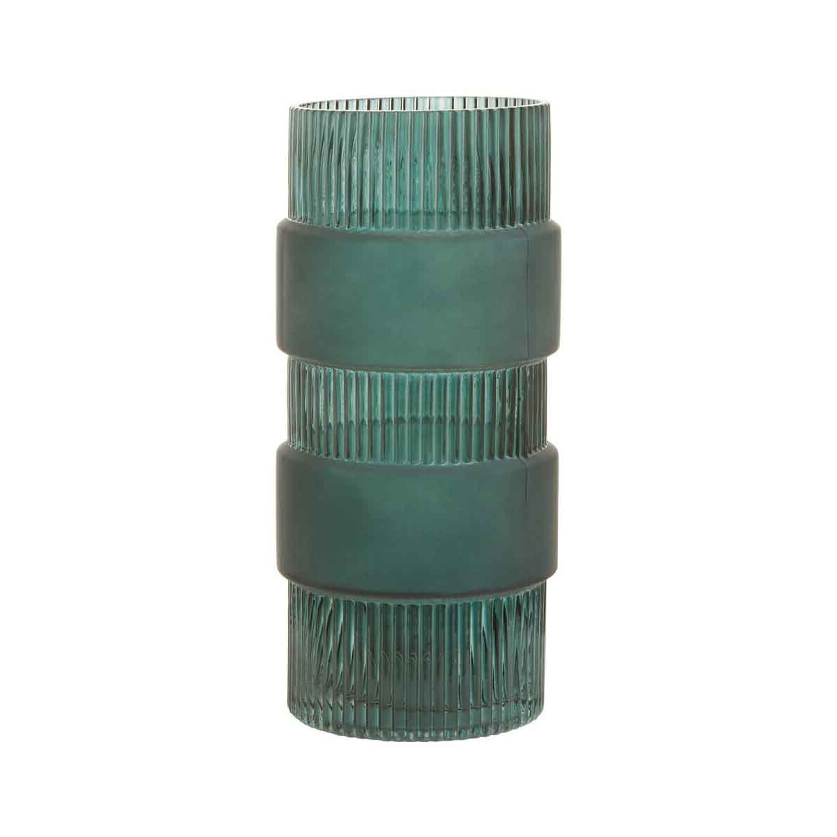 Blume Small Green Glass Vase