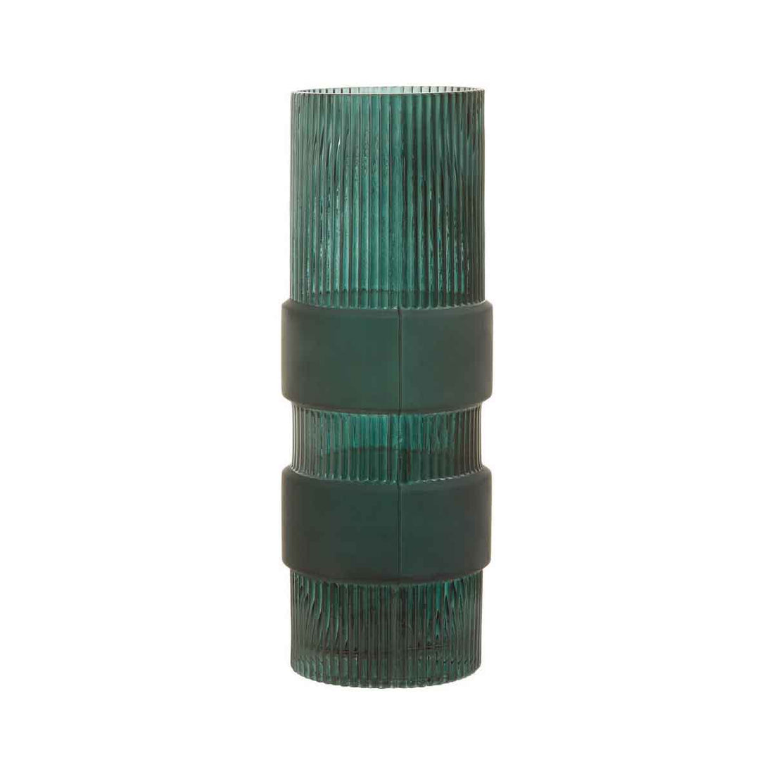 Blume Large Green Glass Vase