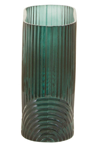 Bardi Small Green Glass Vase